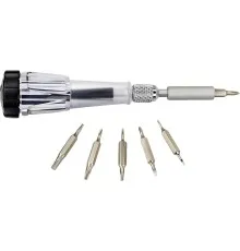 Набір викруток Black&Decker з бітами PH000/SL1.5,PH00/SL2.0,PH0/SL2.5,T7,T15,T6, 7шт, АВС пластик (A7197)