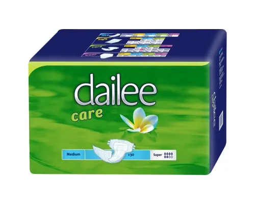 Підгузки для дорослих Dailee Super Medium 30 шт (8595611621826)