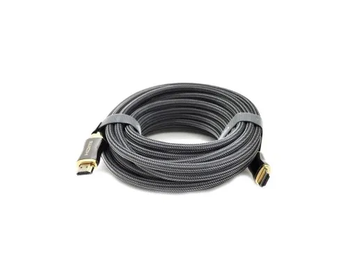 Кабель мультимедійний HDMI M to HDMI M 12.0m V2.0 4K60Hz VEGGIEG (YT-HDMI(M)/(M)HX-12)