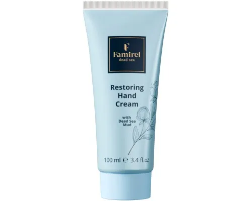 Крем для рук Famirel Restoring Hand Cream Відновлювальний з гряззю Мертвого моря 100 мл (7290114085212)