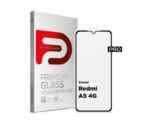 Скло захисне Armorstandart Pro Xiaomi Redmi A5 4G / Poco C71 4G Black (ARM84705)