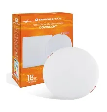 Світильник точковий Євросвітло LED-R-120-18 6400К без рамки