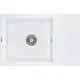 Мийка кухонна GRANADO NAVIA white з сифоном (775*495mm.) (gr3805)