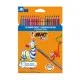 Олівці кольорові Bic Evolution Stripes 18 кольори (bc525439)