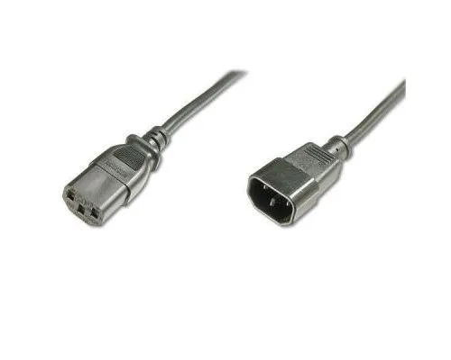 Кабель живлення C13 to C14 5.0m Digitus (AK-440201-050-S)