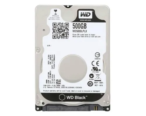 Жорсткий диск для ноутбука 2.5" 500GB WD (WD5000LPLX)