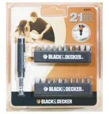 Набір біт Black&Decker A7074-XJ 21 предм. (A7074)