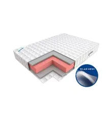 Матрац Руно Ортопедичний безпружинний 3D AIR MESH 180х190х20 см (1819_3D AIR MESH)