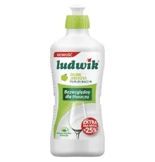 Засіб для ручного миття посуду Ludwik Зелене яблуко 450 г (5900498028119)