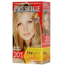 Фарба для волосся Vip's Prestige 201 - Світлий блондин 115 мл (3800010504102)