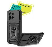 Чохол до мобільного телефона BeCover Military Motorola Edge 50 Neo Black (713051)