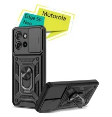 Чохол до мобільного телефона BeCover Military Motorola Edge 50 Neo Black (713051)