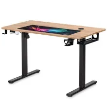 Комп'ютерний стіл Mealux PowerDesk Energy Mahogany з електрорегулюванням висоти (EVO-201 Energy Mahogany/B)