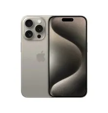 Мобільний телефон Apple iPhone 15 Pro 256Gb Natural Titanium (REF A) BREEZY (2AMTV53)