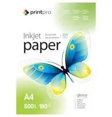 Фотопапір PrintPro A4 (PGE180500A4)