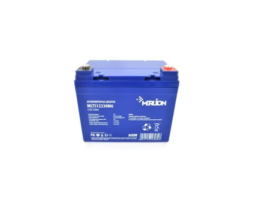 Батарея до ДБЖ Merlion EURO AGM 12 V 33 Ah (MLTS12330M6/ GP12330M6)