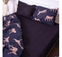 Простирадло MirSon Сатин Premium 22-1143 Perrayn 200x220 см (2200001978560)