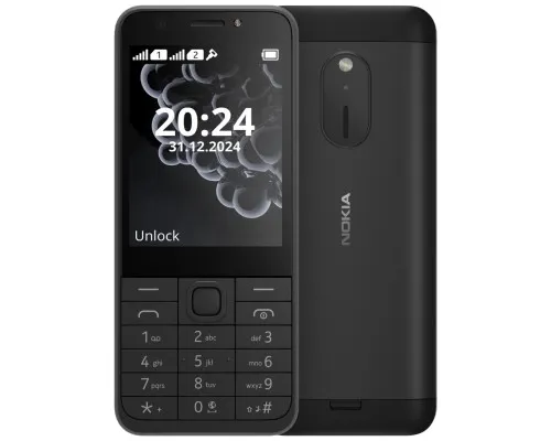 Мобільний телефон Nokia 230 DS 2024 Black
