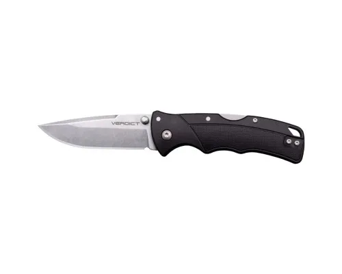 Ніж Cold Steel Verdict Spear Point Black (блістер) (CS-FL-C3SPSSZ)