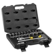 Набір торцевих головок Stanley Expert 1/2", 24 шт, шестигранних, з тріскачкою (STMT82830-1)