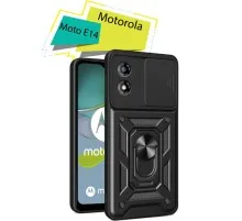 Чохол до мобільного телефона BeCover Military Motorola Moto E14 Black (713052)