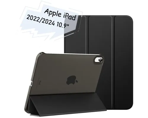 Чохол до планшета BeCover Tri Fold Hard Apple iPad 10.9" 2022/24/11" 2025/2024 Black (712983)