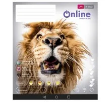 Зошит Школярик Online 48 аркушів лінія (048-3420L)