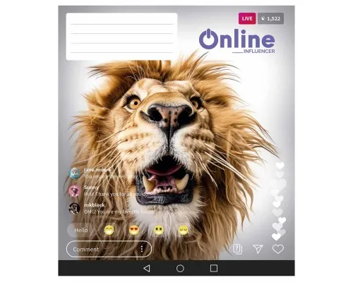 Зошит Школярик Online 48 аркушів лінія (048-3420L)