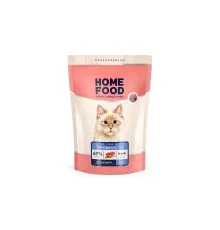 Сухий корм для кішок Home Food With sensitive digestion з ягням та лососем 1.6 кг (4820235020224)