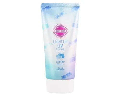 Емульсія для обличчя Kose Suncut SPF50+ Освітлююча есенція корекція кольору 80 г (4971710523515)