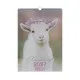 Календар Buromax настінний А3 2027 рік, 1 пружина, Cute goat (BM.210601)