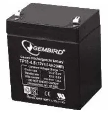 Батарея до ДБЖ 12В 4,5 Ач Gembird (BAT-12V4.5AH_1)