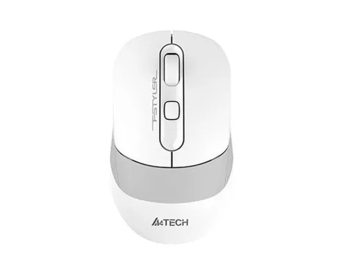 Мишка A4Tech FB10CS Wireless/Bluetooth Grayish White (4711421967730)