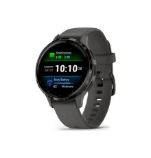 Смарт-годинник Garmin Venu 3S, Pebble Gray + Slate, GPS (010-02785-00)