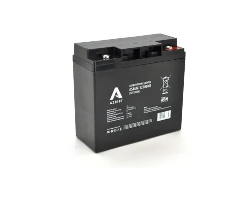 Батарея до ДБЖ AZBIST 12V 20 Ah Super AGM (ASAGM-12200M5)