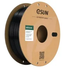 Пластик для 3D-принтера eSUN ePETG+HIGH SPEED 1,75mm 1kg SOLID BLACK (EPETG+HS-P175SB1)
