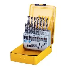 Набір свердл DeWALT HSS-R по металлу, 19шт, d=1-10мм. (DT5913)