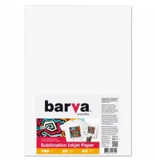 Фотопапір Barva A3 Everyday Sublimation 100г, 20л (IP-TSE100-329)