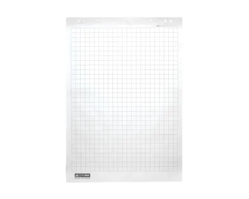 Папір для фліпчарта Buromax в клітку 64х90 см 30 аркушів (BM.2299)