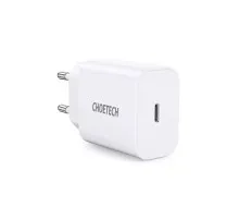Зарядний пристрій Choetech USB-С 20W PD/QC (Q5004-EU-WH)