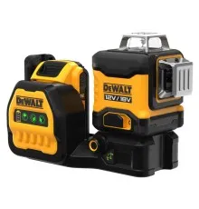 Лазерний нівелір DeWALT лінійний 10.8/12/18В XR Li-Ion, зелений промінь, 1x2Ah 18V, TSTAK (DCE089D1G18)