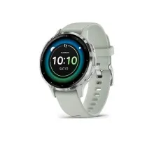 Смарт-годинник Garmin Venu 3S, Sage Gray + Passivated, GPS (010-02785-01)