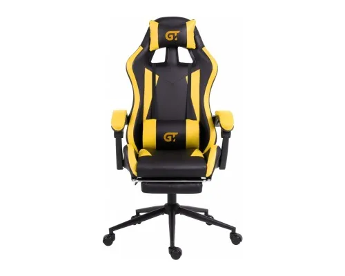 Крісло ігрове GT Racer X-2323 Black/Yellow