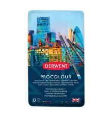 Олівці кольорові Derwent Procolour, 12 кольорів (5028252514613)