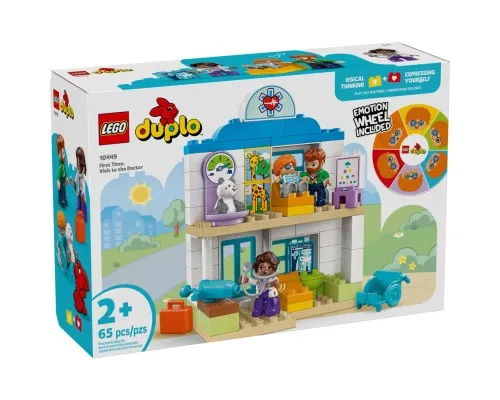 Конструктор LEGO DUPLO Town Уперше: візит до лікаря (10449)