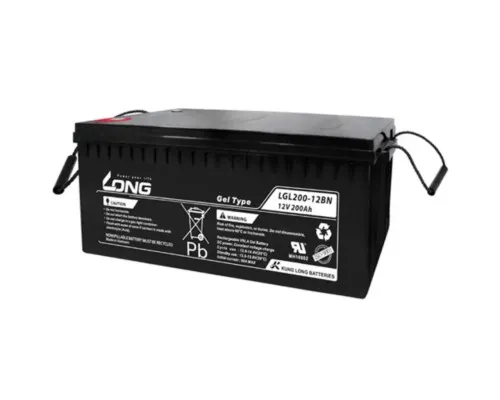 Батарея до ДБЖ Long 12V 200Ah GEL (LGL200-12BN)
