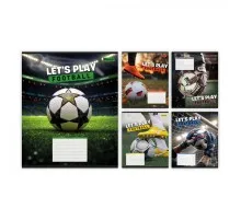 Зошит 1 вересня Let's play football А5 18 аркушів лінія (768751)