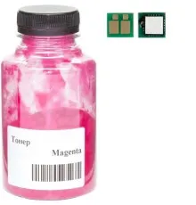 Тонер Canon 054 MF641/643/645, LBP-621/623, 45г 1.2K Magenta +chip AHK (3203611)