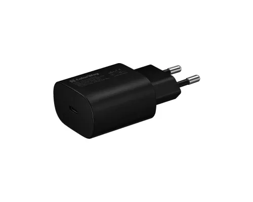Зарядний пристрій ColorWay Power Delivery Port PPS USB Type-C (25W) black (CW-CHS033PD-BK)