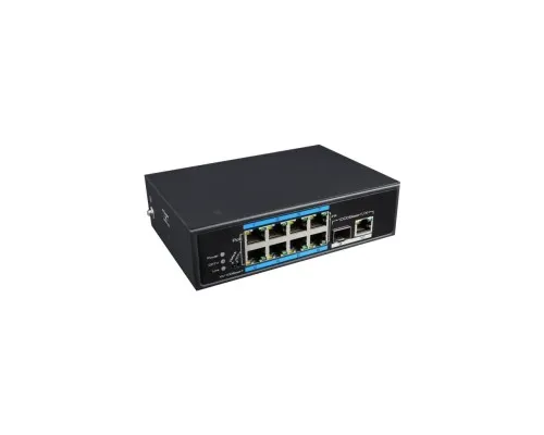 Комутатор мережевий FoxGate S6008-GS-I-AI POE